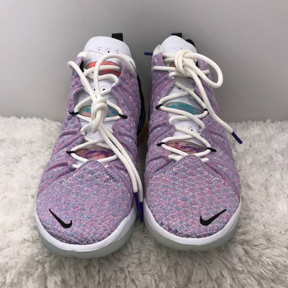 Nike Basketball Shoes Mens 8 US Lebron XVIII Multi‎ Color Chlorine Blue Athletic main image 5